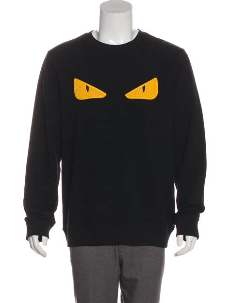 fendi sweatshirt red eyes|fendi jeans sale.